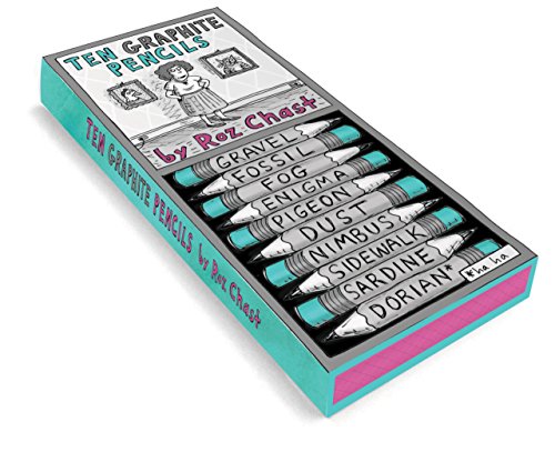 Set de 10 lápices de grafito Roz Chast miniatura 1