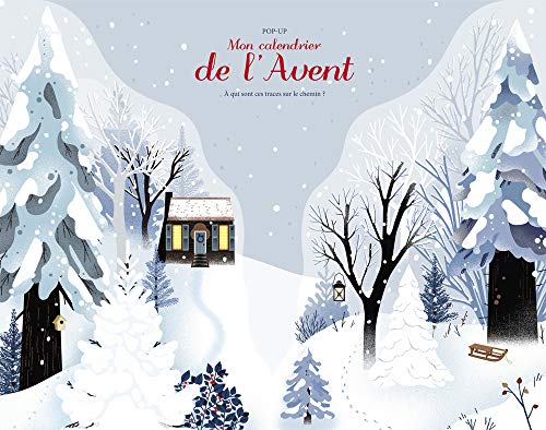 Télécharger Mon Calendrier de l'Avent (pop-up) - A qui sont ces traces sur le chemin? PDF Ebook En Ligne