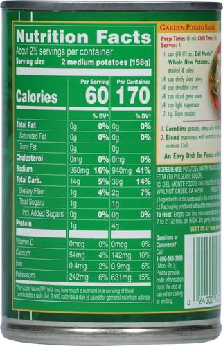 Del Monte Foods Whole New Potatoes, 14.5 oz - Thumbnail 3