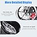49cc 4-Stroke Gas Pocket Bike,Mini Motorcycle for Adults & Teens with Dual Disc Brakes, Hydraulic Shock,Max 25MPH - Beginner-Friendly Mini Dirt Bike