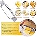 Butter & Cheese Slicer Cutter, Stainless Steel Wire Cheese Slicer, Safe for Food Contact, Multipurpose Handheld Butter Cutter for Block Cheese, Butter, Soft Fruits, and Dishwasher Safe