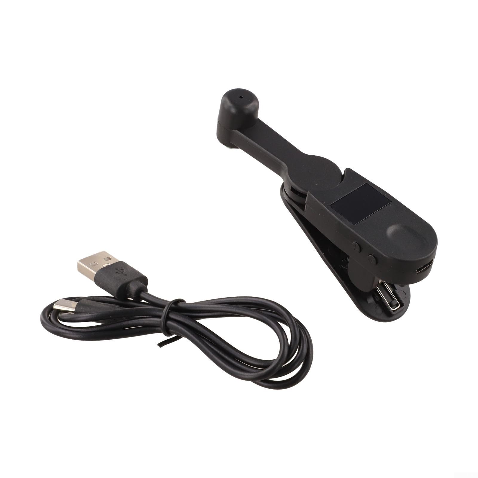 Clicker automatico ad alta velocità per cellulare e tablet, con impostazioni di cambio variabile da 1 a 198 e display digitale trasparente per operazioni di clic rapide (nero)