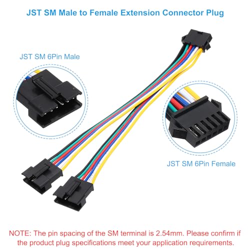 Cable divisor ARGB PATIKIL de 15cm para conectar ventiladores 3