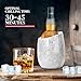ZORMY Premium Marble Wine Chiller Bucket, Wine and Champagne Cooler, Wine Bottle Ice Chiller, 750ml Bottle Cooler, Home Bar & Kitchen Decor, Ideal Gift for Wine Lovers
