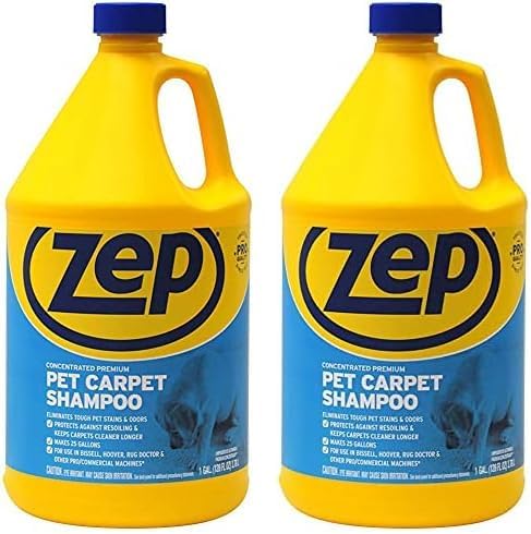 Zep INC Carpet Shampoo - clear, 128 fl oz (pack of 2)
