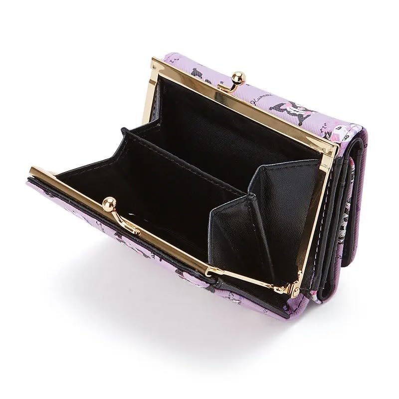 Kuromi Wallet Clutch/Card Case/Pu Wallet Short Foldable Wallet/Coin Purse Girl, Color 2, us:7 / cn:39, Coin Purses4