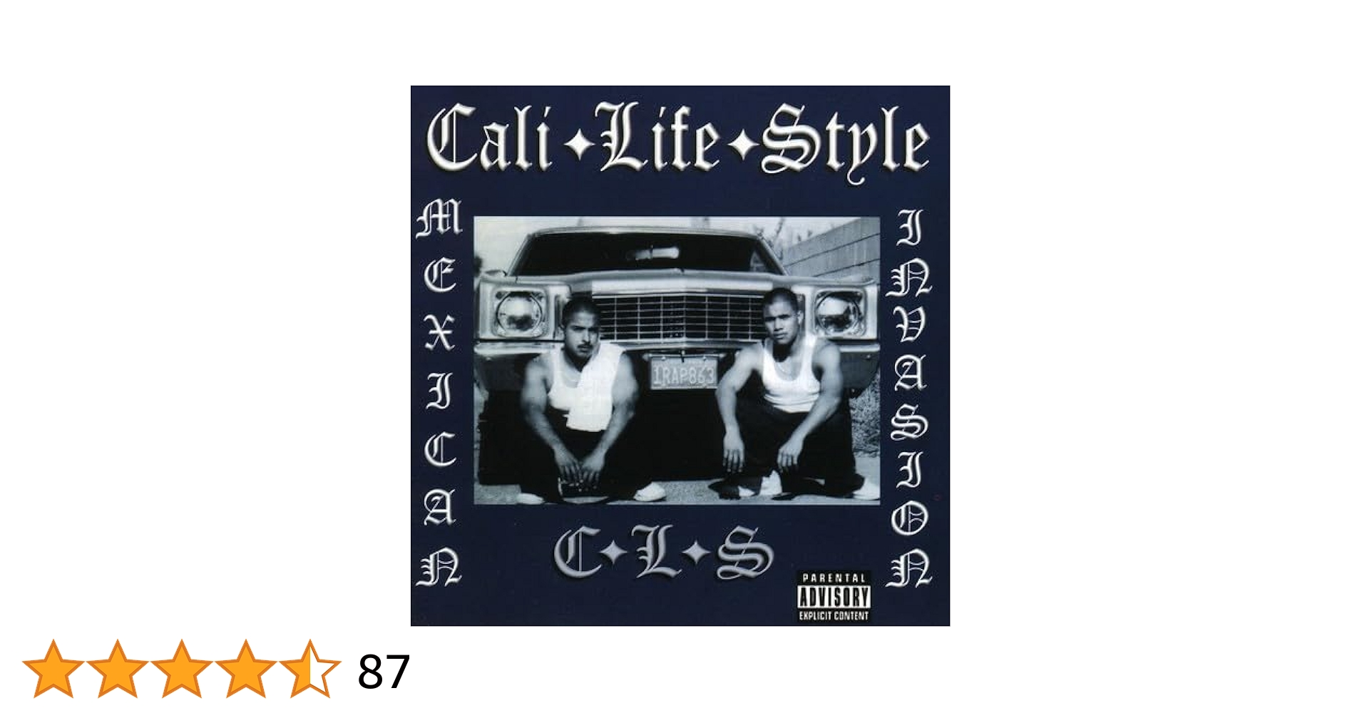 洋楽 CALI LIFE STYLE/MEXICAN INVASION 21NTNX6ENDL._UF350,350_QL50_.jpg