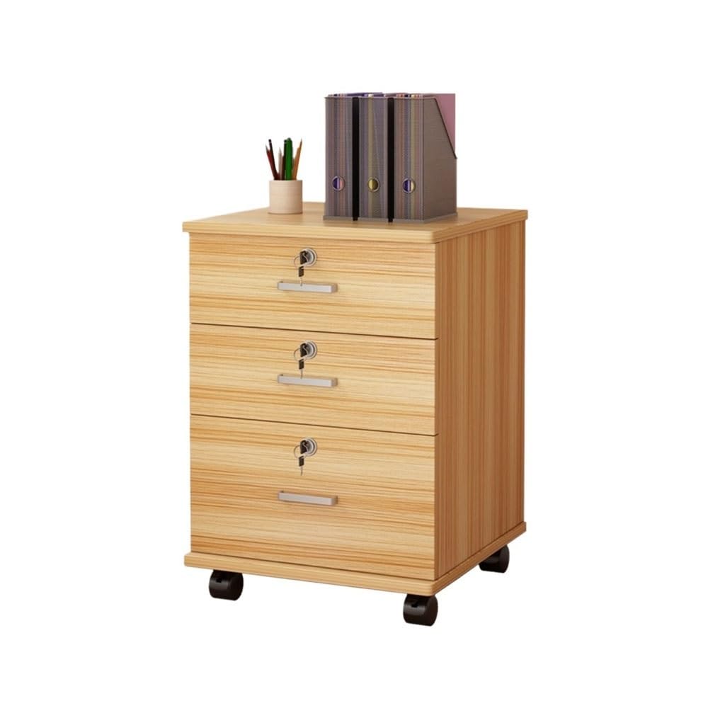 Aioneer Yellow File Cabinet Simple Locking File Cabinet Mobile Low Cabinet With Drawers File Organizer Office File Cabinet Filing Cabinet