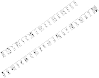 SUPVOX 2pcs 88 Key Piano Stickers Musical Keyboard Piano Learning Piano Stickers Piano Decal Piano Key Stickers Transparent Piano Stickers Piano Keyboard Sticker Keyboard Letter Stickers