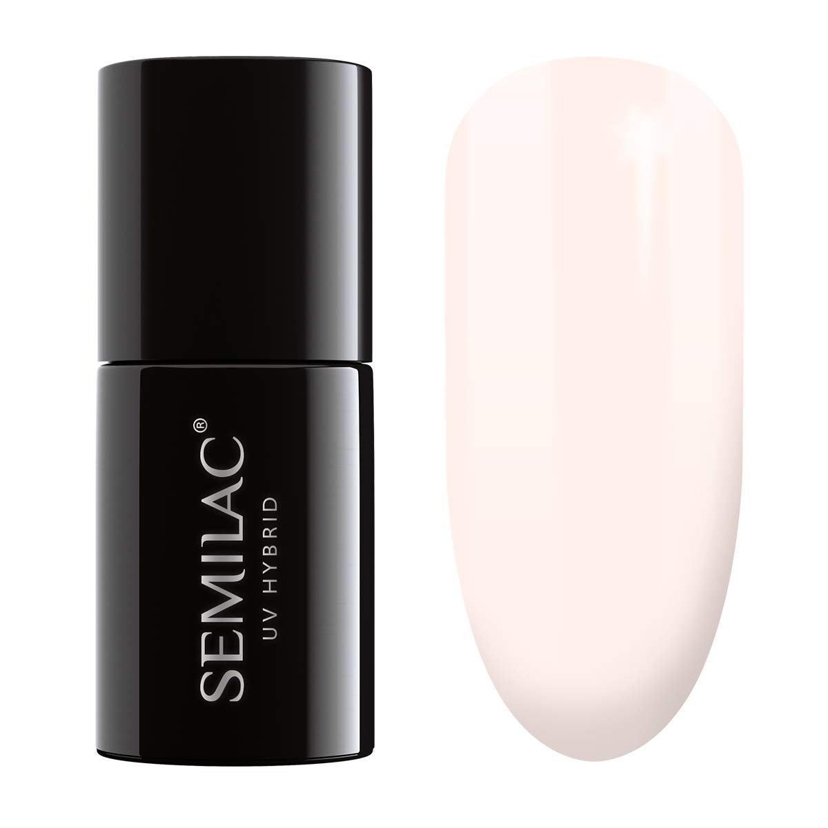 SemilacGel Nail Polish 162 Creamy Cookie - Full Coverage Gel Polish - Soak Off Easy To Use LED/UV Nail Lamp - Long Lasting Manicure and Pedicure up to 3 weeks