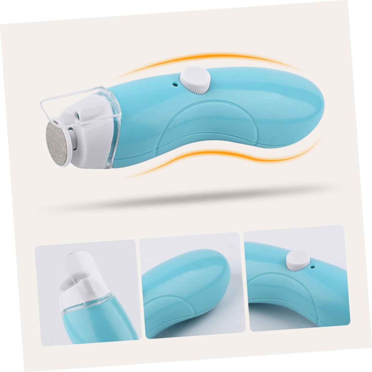 Set Elettrico per Limatura Unghie, Abs, Taglio Rapido | Luce Notturna Integrata, Strumento Elettrico per Cura delle Unghie, Adatto a Mamma Adulta