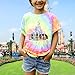 Magical Shirt for Girl: Magic Kingdom Prinecess Tshirt Princess Shirts Youth Girls Cute Tie Dye Family Vacation Trip Tee