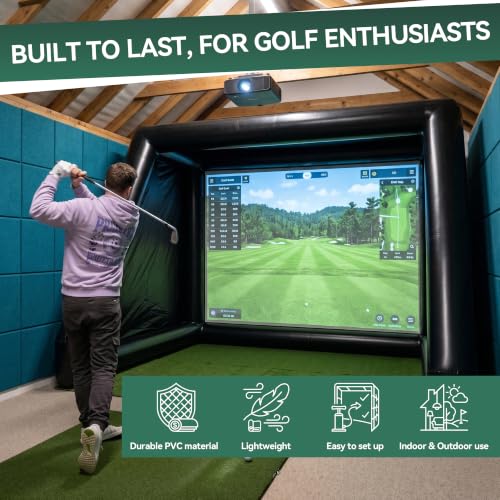 Tacobili Inflatable Portable Golf Simulator