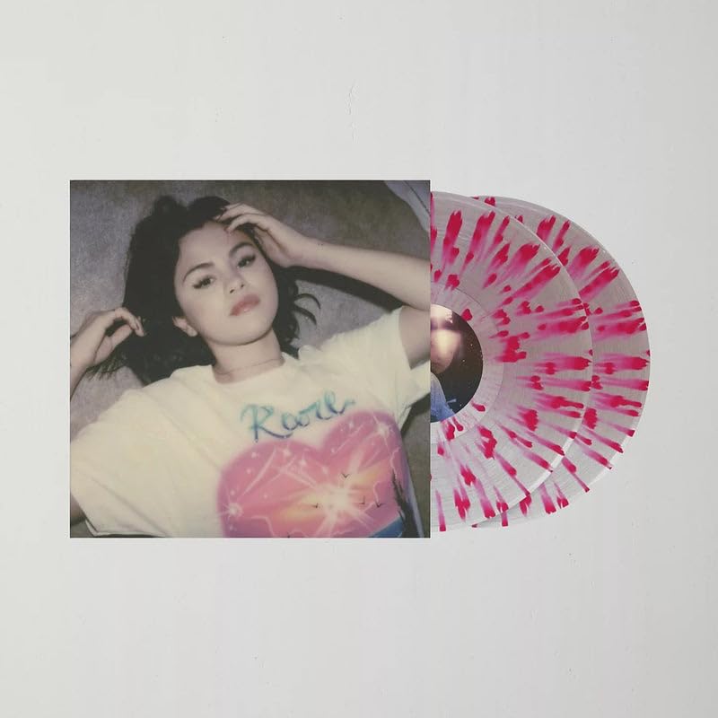 Rare Deluxe Pink White Splatter Selena Gomez