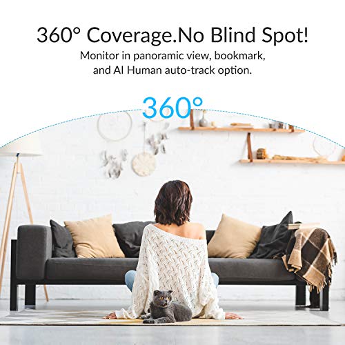 YI Pet Camera Dog Camera with Phone App Pet Dog Cat Puppy Cam Monitor Two Way Audio and Video, Pan/Tilt/Zoom, WiFi… - Image 8