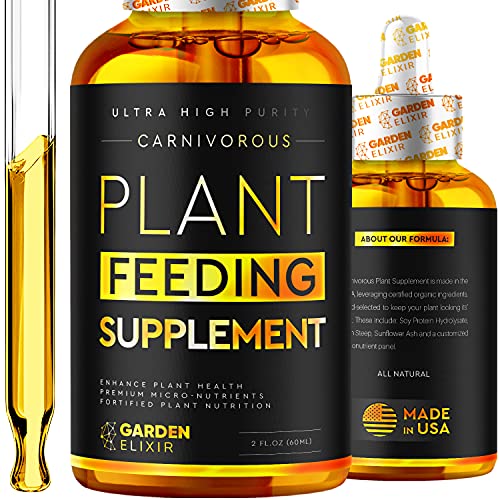 Carnivorous Venus Fly Trap Food â€“ Carnivorous Plants, Terrarium Plants â€“ Venus Fly Trap, Pitcher Plant, Sundew â€“ Premium Plant Feeding Supplement 2oz â€“ Made in USA