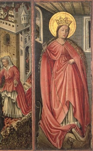Affiche St Margaret Main droite du polyptyque Jost Amman animaux art posters tableau mural