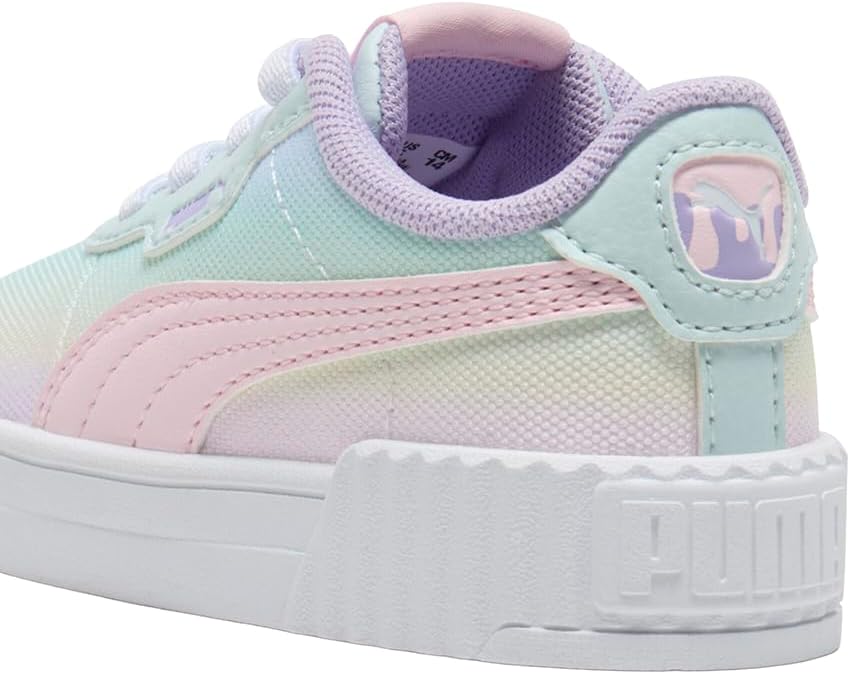 PUMA Toddler Girls Carina 3.0 Sweet Treat Ac Lace Up Sneakers Shoes Casual - Green - Image 7