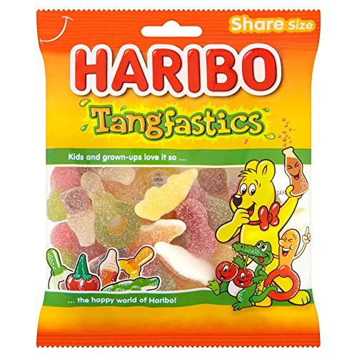 Image of HARIBO Tangfastics, 5.64 Oz 160 G - Fizzy Fruit,Cola