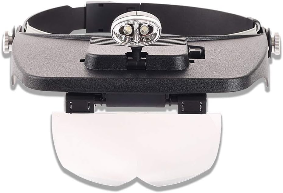 Head-Mounted Glass LED Light Source Compatible with The Elderly Reading Reading Newspaper Maintenance