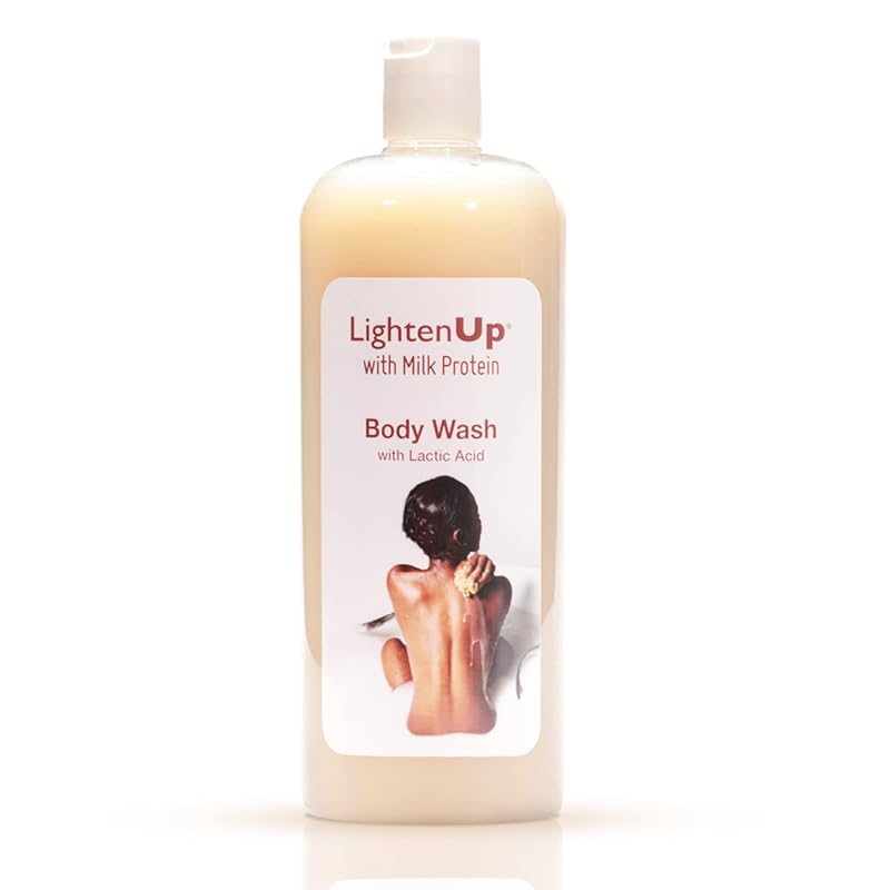 OMIC Lighten-Up Sabonete Líquido Corporal com Ácido Lático, Manteiga de Karité e Óleo de Coco, 1.000 mL