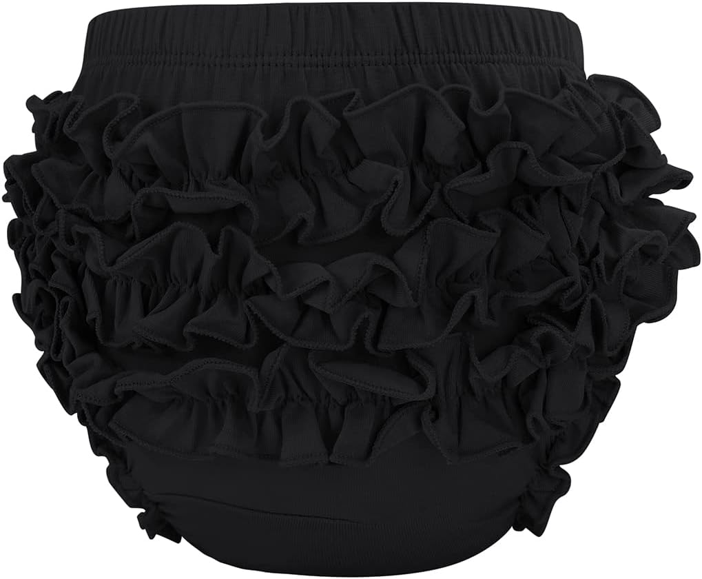 Century Star Ruffle Diaper Covers for Baby Girls Cotton Bloomers for Toddler Baby Girls Kids Underwear Bloomers
