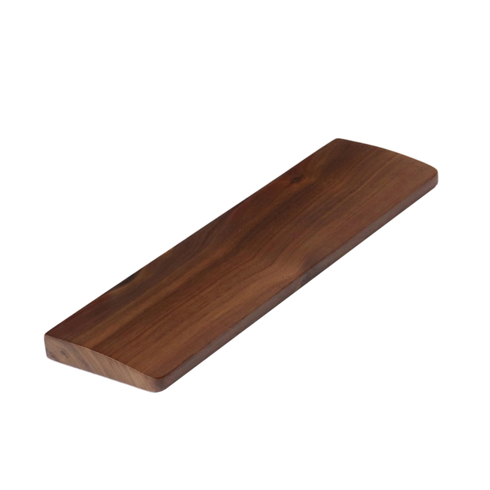 Handgelenkauflage 440mm aus Walnussholz für Tastatur