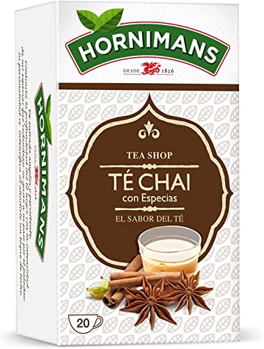 Hornimans Té Chai con Especias, 20 Bolsitas