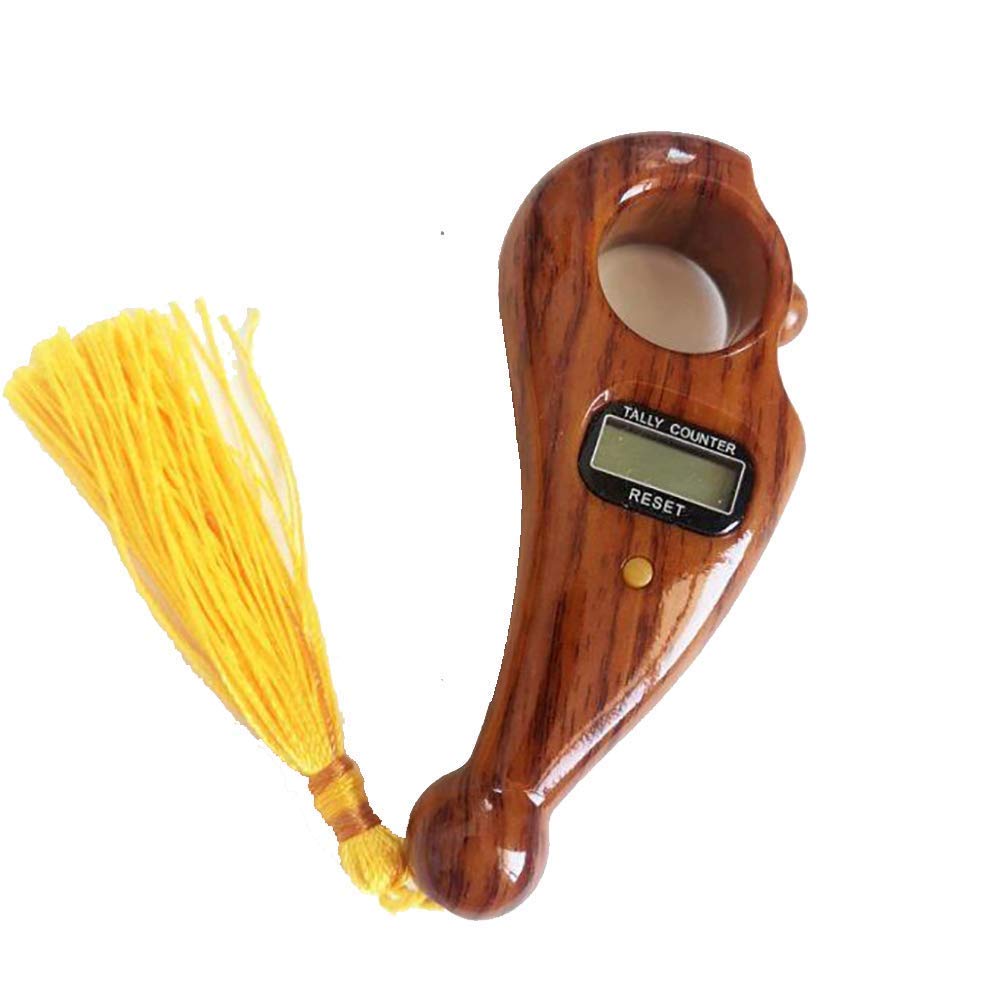 Wood Handmade Digital Tasbih Finger Counter Mantra Counting Machine for Pooja Meditation Prayer (Multicolour) (B0CXDXG5G2) Amazon Price History, Amazon Price Tracker
