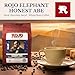 Rojo Elephant Honest Abe Dark Chocolate Flavored Handcrafted Decaf Whole Bean Coffee, Single-Origin 100% Arabica Beans, Swiss Water, Mountain Water Process, Decaffeinated, 11 0z Pack