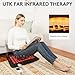 UTK Far Infrared Heating Pad for Back, 5X Deeper Pain Relief Pure Jade Heating Pad with 60 Natural Jades, FSA-HSA Eligible, Hotter to 159℉, 4H Auto Off, Gift for Women Men, Small (19