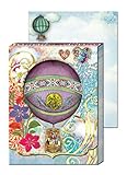 Punch Studio Everyday Die-cut Window Pocket Notepads-Hot Air Balloon 59661