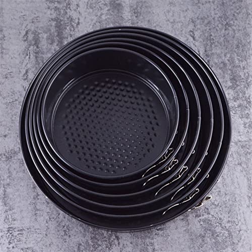 Zdejmowane dno Nieprzywierająca metalowa forma do pieczenia Okrągła kwadratowa forma do pieczenia Ciasto do pieczenia Ciasto ze stali węglowej Forma do pieczenia ciasta (kolor: B, rozmiar: kod L)