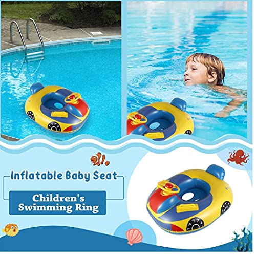 NIDONE Baby zwemmen ring opblaasbare zwemmen veilige stoel zwemmen vlotter cirkel niet-giftig water speelgoed - Image 4