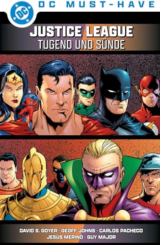 DC Must-Have: Justice League - Tugend und Sünde für 20,00 EUR bei amazon.de Bild: DC Must-Have: Justice League - Tugend und Sünde für 20,00 EUR bei amazon.de