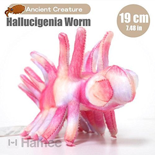 TST Advance Ancient Sea Creature Hallucigenia Worm Plush (19 cm)