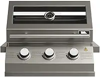 Mimo Style, Churrasqueira Inox a Gás de Embutir com 3 Queimadores