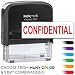 MaxMark Large Size - 1-Line Custom Self Inking Stamp - w/ 5-Year Warranty