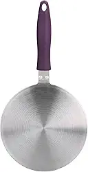 Placa Difusora de Calor para Fogão de Indução, Acessórios de Cozinha, Condução de Calor de Fogão de Indução, Placa de Queimadores de Bancada de Aço Inoxidável, Adaptador de Alça