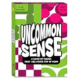 Gouda Games Uncommon Sense – Hilarious Family Guessing Game for Big Groups, Quick-Thinking Word Party Game for Adults and Teens, Perfect for Game Nights, Gift for Ages 10, 11, 12 and Up, 4-20 Players