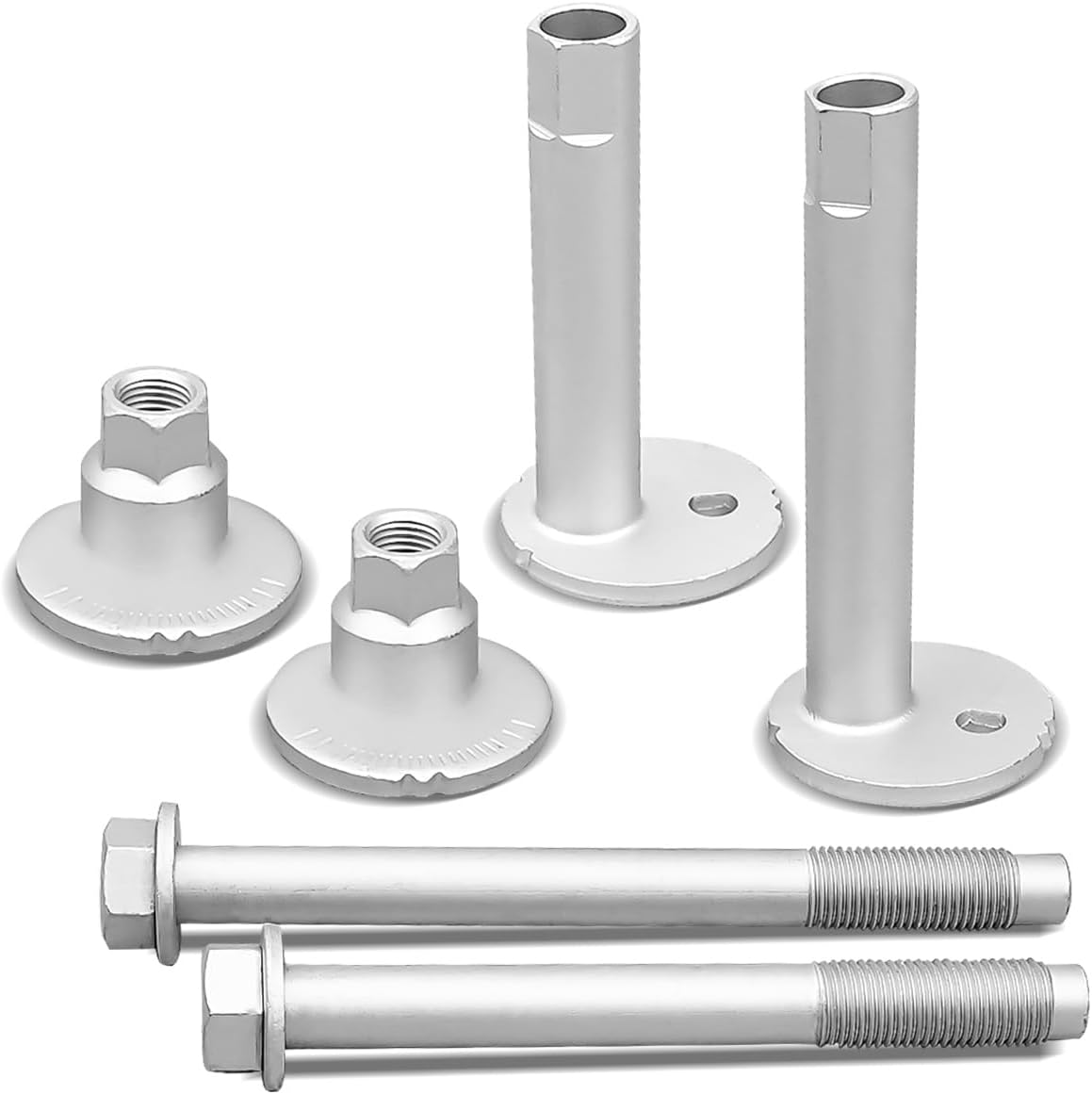 Alignment Camber Camber Adjust Bolt Kit Fit for Toyota Tundra Sequoia 2000-2007, Replace 4840934030 4840934020 Lower Control Arm Cam Bolts, 4 Pack for Two Side