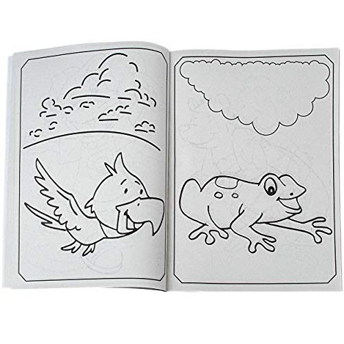 alles-meine.de GmbH 112 Seiten großes XXL Malbuch - A4 - inkl. Name - Dickes Kindermalbuch - für Stifte… – Bild 5