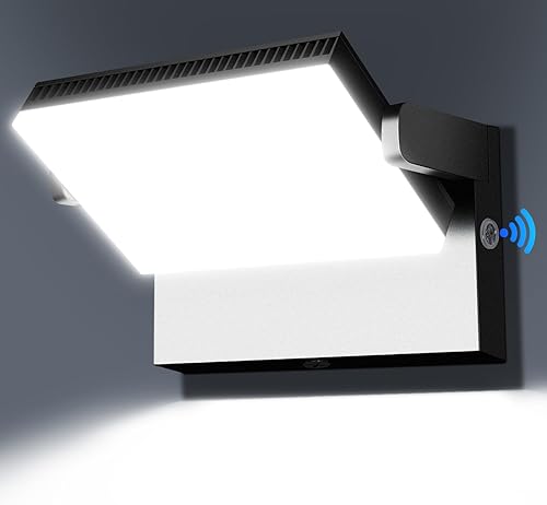 Miniatura 8 de Juyace Paquete de luz LED de 60 W, iluminación de inundación comercial al aire libre, accesorios de luz de seguridad exterior rotación de 360  5000