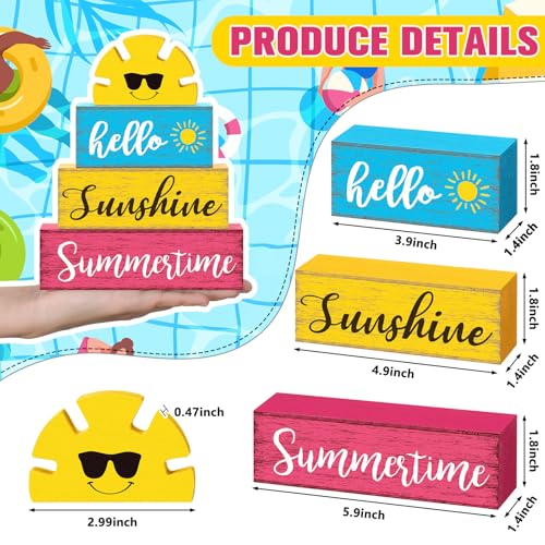 Summertabledecorhellosunshinewoodenblocksignfarmhousesummertimebeachtieredtraydecorrustictablecenterpiecessummerdecorationsforhomedeskshelfmantleofficedecorations Urban Country Home Decor Summer table decor hello sunshine wooden block sign farmhouse summertime beach tiered tray decor rustic table centerpieces summer decorations for home desk shelf mantle office decorations urban country home decor