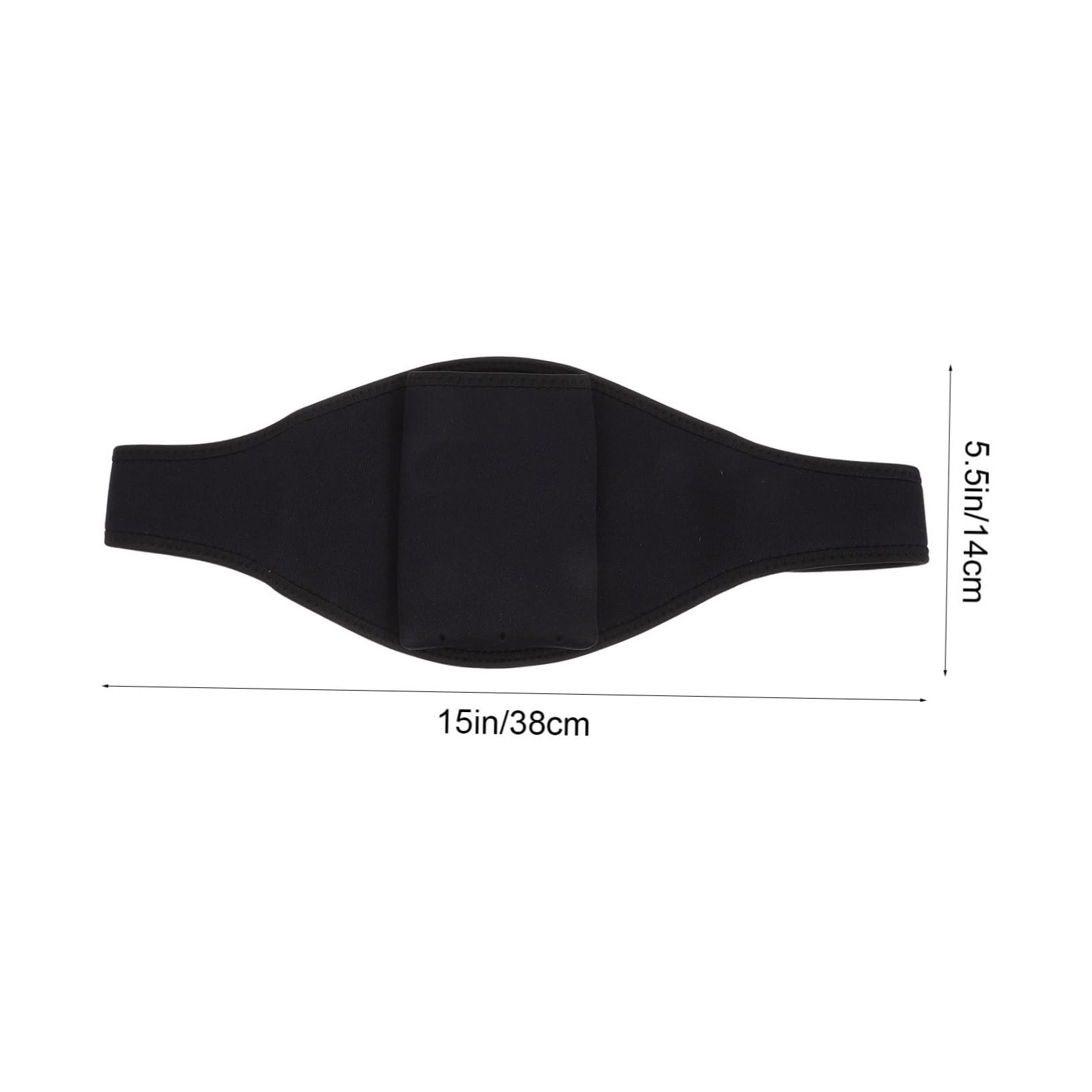 Holibanna Adjustable Mic Belt Holder Comfortable Waist Bag for Teachers and Speakers Stylish Neoprene Design for Gym and Outdoor Activities Mic Protective Pouch for Easy Use