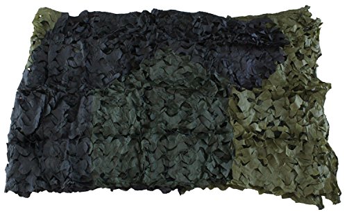 Red de camuflaje en color verde oliva (3 colores) o blanco - Ejército federal caza exterior armada BW camping - producto original Inet-Trades GmbH - verde oliva (3 colores), 3 x 2 m, poliéster