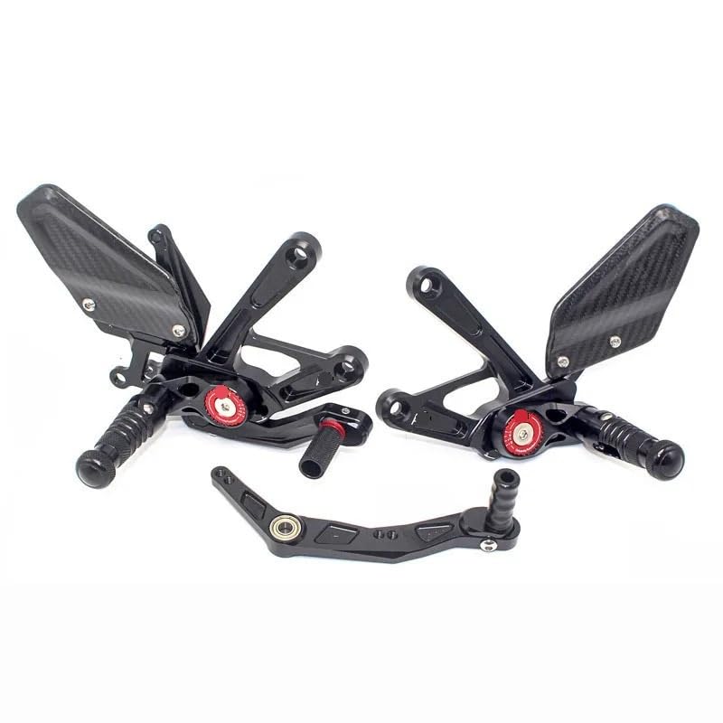 Repose-pieds arrière moto YZF R1M pilote pour balades et circuit