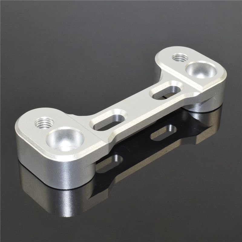 Motorbike For BMW G310R G310GS G 310 R GS 2017 2018 2019 2020 2021 2022 2023 Handlebar Riser Up 20mm Movers Back 17mm Bracket Kit (Silver)