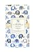 Vera Elephant 100% Cotton Crib Fitted Sheet (Blue Grey)