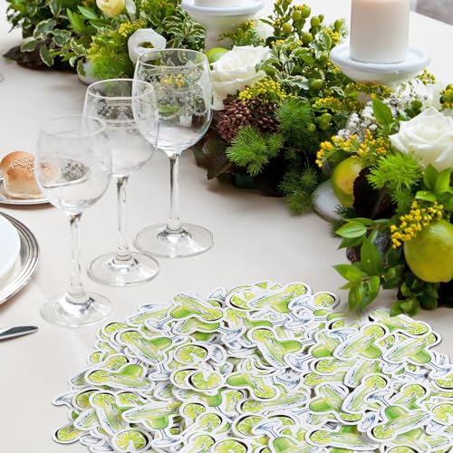 Humyoun 330 Pcs Margarita Glasses Confetti Margarita Party Decorations Margs and Matrimony Bachelorette Decor Margarita Table Confetti Decor for Mexican Day Bridal Shower Tropical Party by Humyoun - Image 6